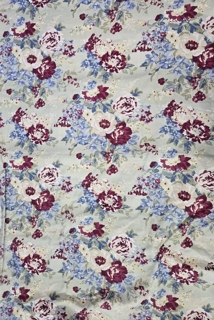 Vtg Eddie Bauer Full Duvet Floral Cottagecore